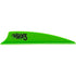 Bohning X3 Vanes Neon Green 2.25 in. - 100 Pack