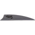 Bohning X3 Vanes Silver 2.25 in. - 100 Pack