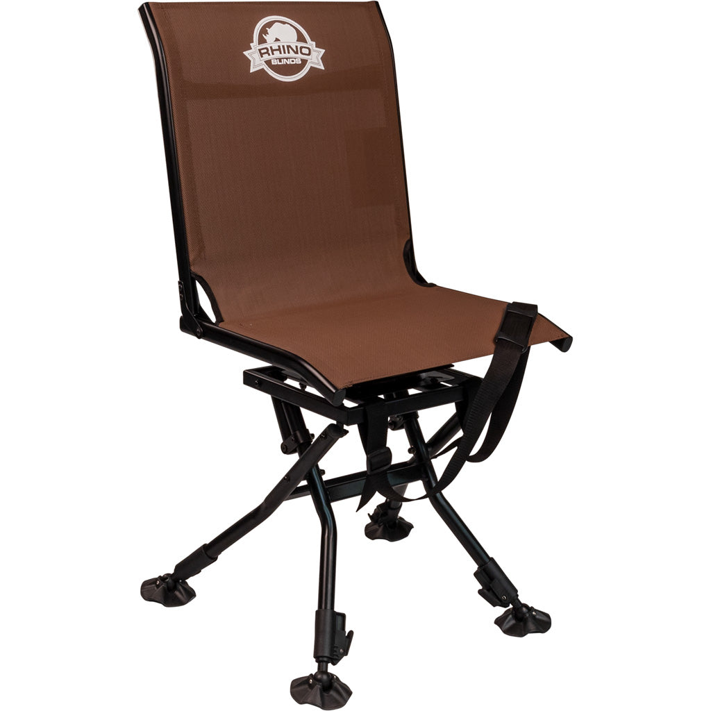 Rhino Blind Adjustable Swivel Chair - Black Texteline (Part Number: 1403021)
