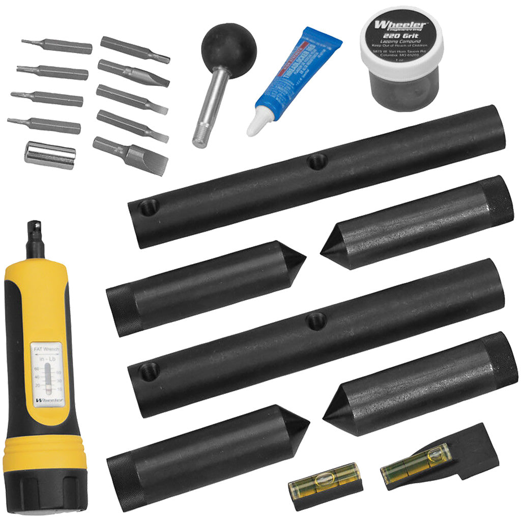 Wheeler Scope Mounting Kit 1 in. &amp; 30 mm.