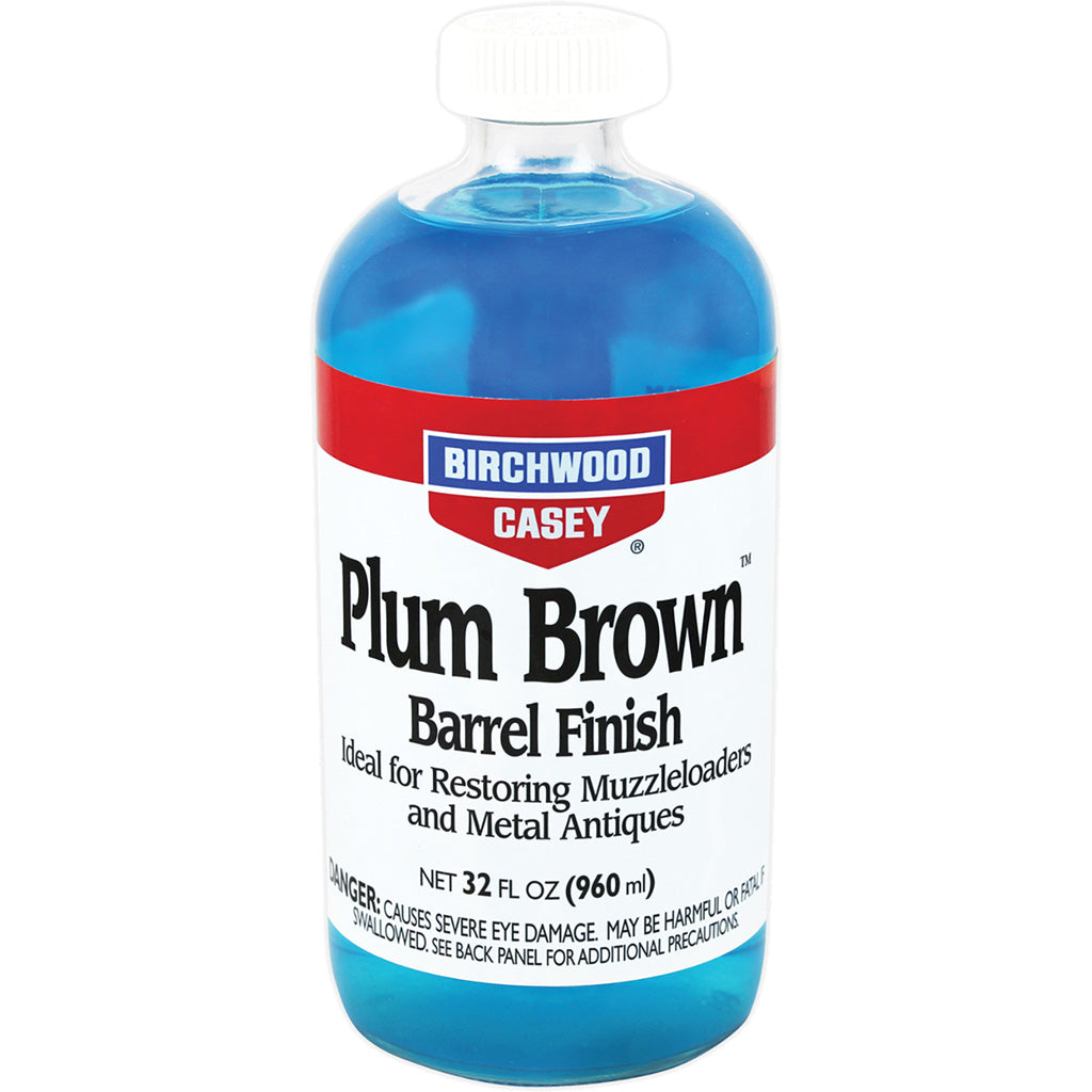 Birchwood Casey Plum Brown Barrel Finish 32 oz.