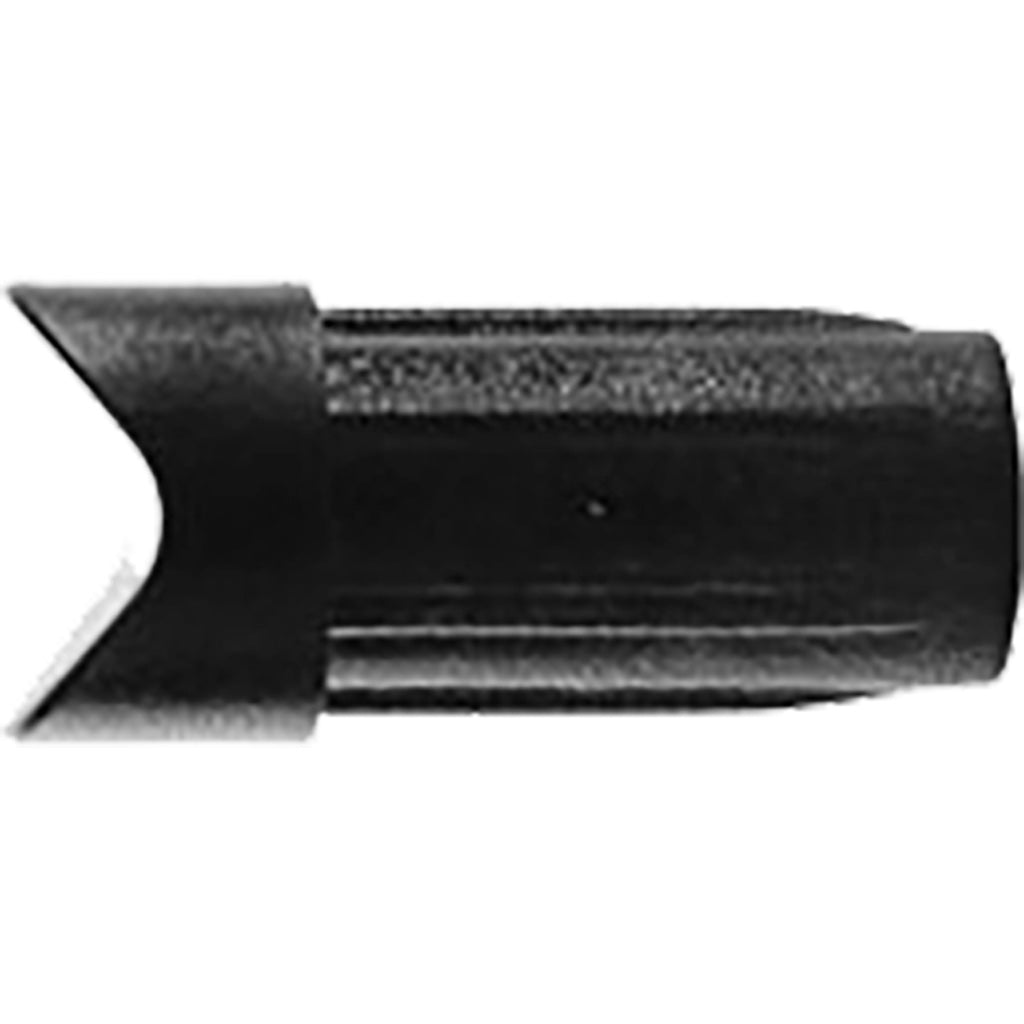 Black Eagle Half Moon Nocks Black 12 pk.