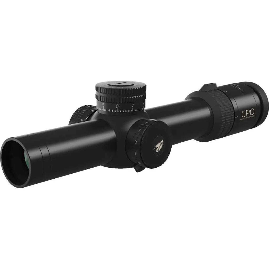 German Precision Optics GPO Tactical Riflescope 1-8x24 with Horseshoe Reticle