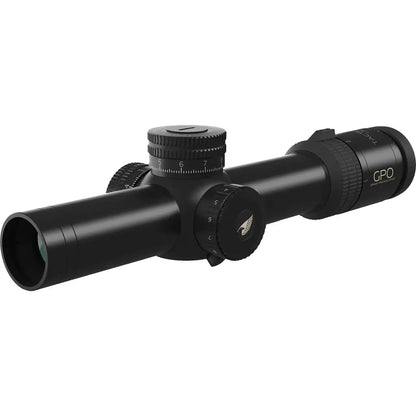 German Precision Optics GPO Tactical Riflescope 1-8x24 with Horseshoe Reticle