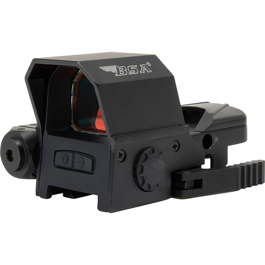 BSA Optics Reflex Sight 33x24 with Red Laser Dovetail/Weaver Mount