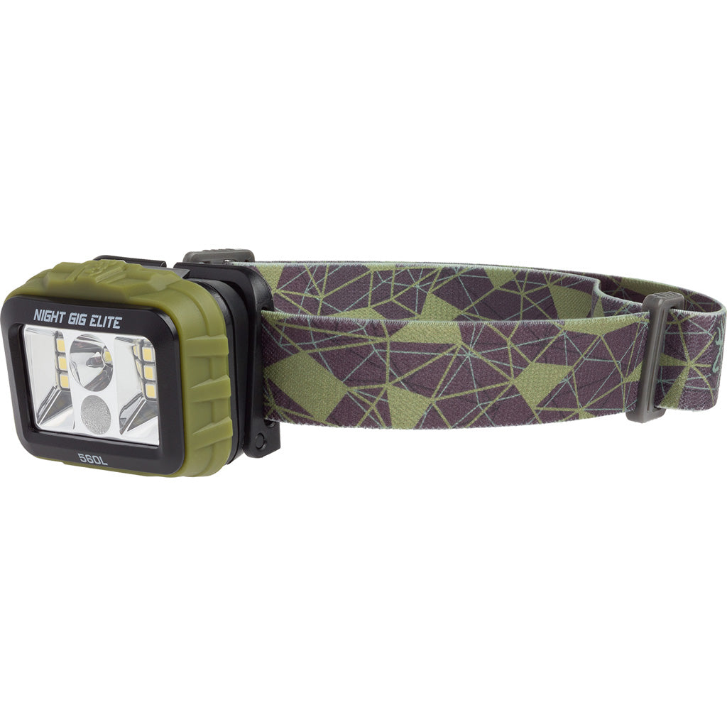 Browning Night Gig Elite Headlamp 560 Lumen USB Rechargeable