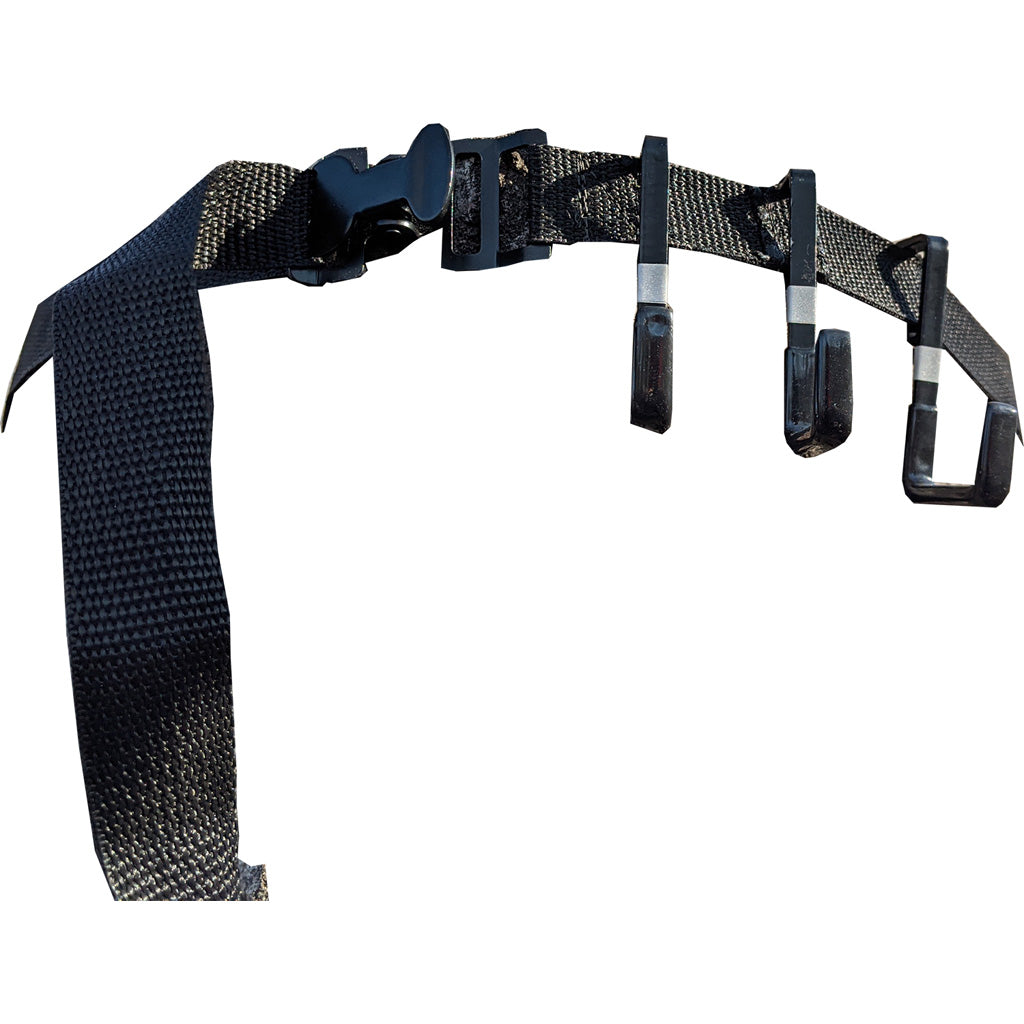LOC Outdoorz Tree Gear Belt Black - Durable &amp; Reflective