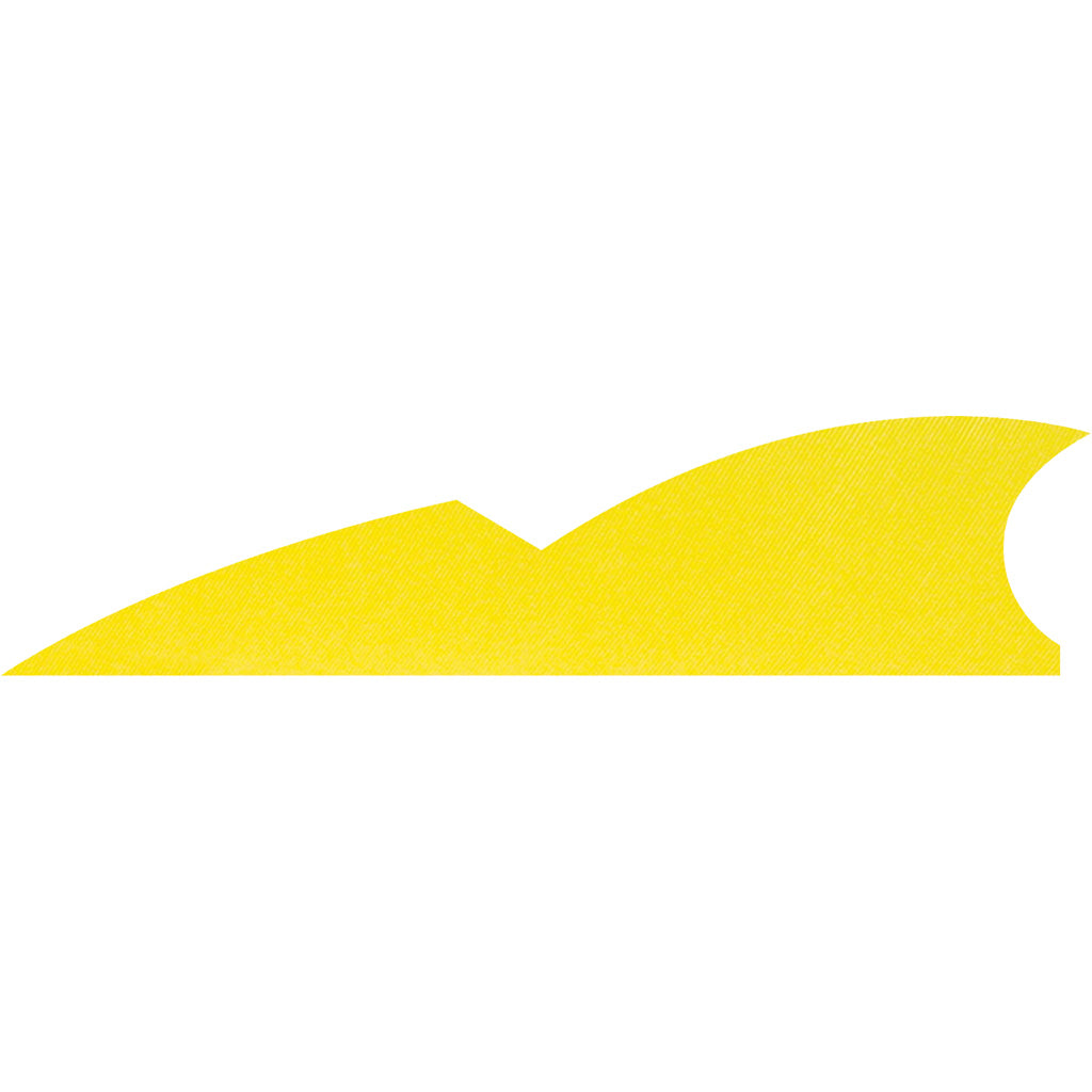 Gateway Batwing Feathers Flo Yellow 2 in. LW (50 Pack)