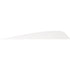 Gateway Parabolic Feathers Flo White 4 in. LW - 50 Pack