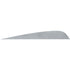 Gateway Parabolic Feathers Grey 4 in. LW - Pack of 50
