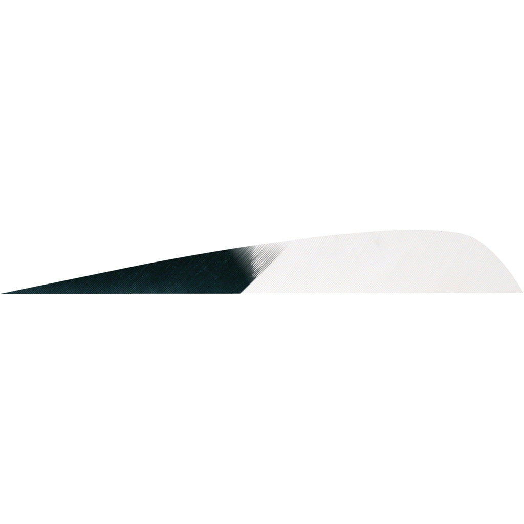 Gateway Parabolic Feathers Kuro White 4 in. LW - 50 Pack