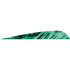 Gateway Parabolic Feathers Tre Green 4 in. LW - 50 Pack