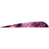Gateway Parabolic Feathers Tre Purple 4 in. LW - 50 Pack