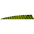 Gateway Shield Cut Feathers Barred Chartreuse 4 in. LW 50 pk.