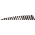 Gateway Shield Cut Feathers Barred White 4 in. LW - 50 Pack