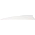 Gateway Shield Cut Feathers Flo White 4 in. LW - 50 Pack