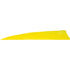 Gateway Shield Cut Feathers Flo Yellow 4 in. LW 50 pk.