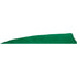Gateway Shield Cut Feathers Green 4 in. RW 50 Pack