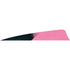 Gateway Shield Cut Feathers Kuru Flo Pink 4 in. RW - 50 Pack