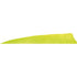 Gateway Shield Cut Feathers Lemon Lime 4 in. RW - 50 Pack