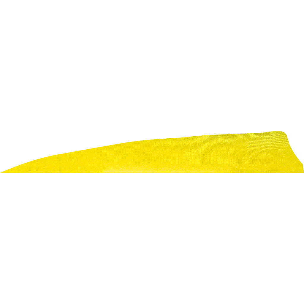 Gateway Shield Cut Feathers Sun Yellow 4 in. RW - 50 Pack