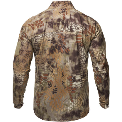 Kryptek Valhalla 2 Long Sleeve Zip Shirt Highlander 2X-Large