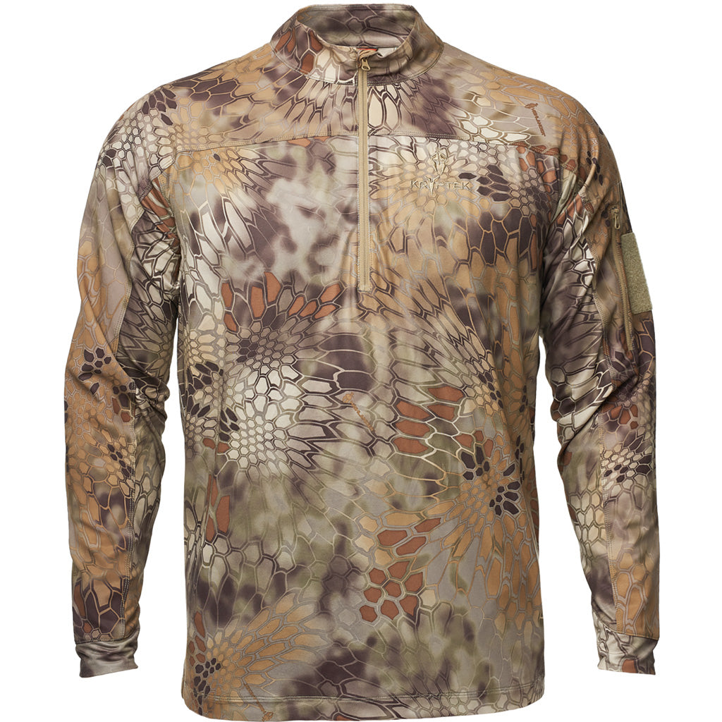 Kryptek Valhalla 2 Long Sleeve Zip Shirt Highlander 3X-Large