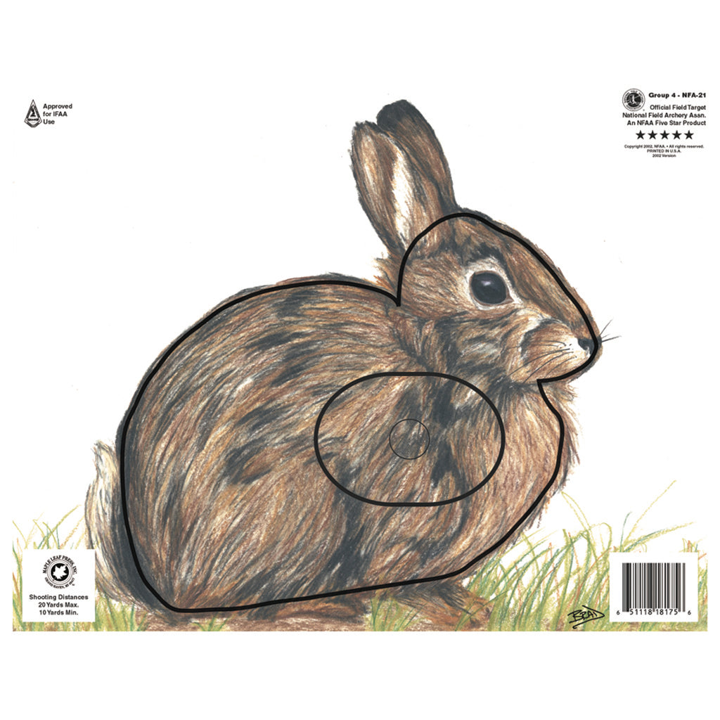 Maple Leaf NFAA Animal Faces Group 4 Rabbit