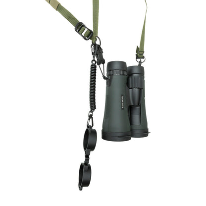 Elevation Dual Bino Harness Green/Black - Perfect for Binoculars and Rangefinders