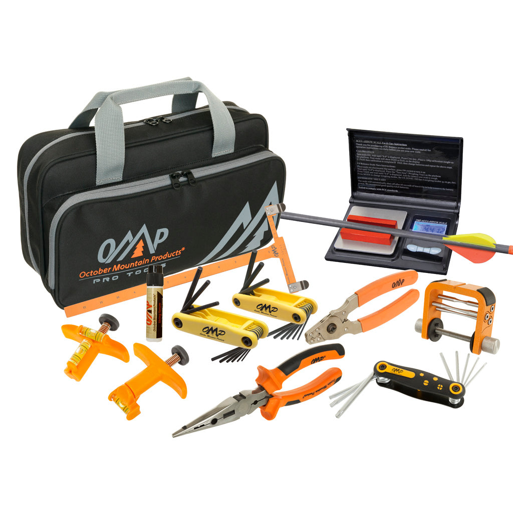 October Mountain Archery Tech Tool Kit Pro - Essential Tools for Archers