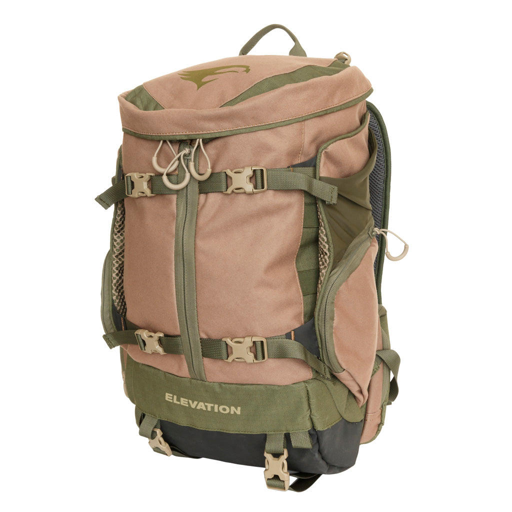 Elevation Canopy Tri-Zip 1200 Pack - Olive/Tan