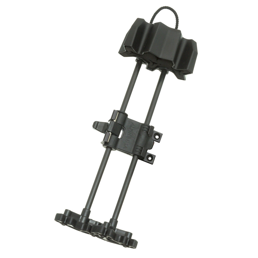 Alpine Power Loc 4 Arrow Quiver Black - Compact and Lightweight Design