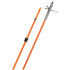 Fin Finder Raider Pro Bowfishing Arrow Orange with Kraken 3 Barb Point