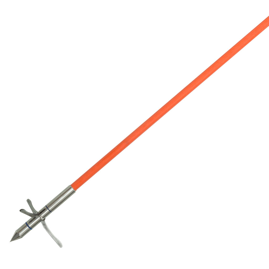 Fin Finder Raider Pro Bowfishing Arrow Orange with Kraken 3 Barb Point