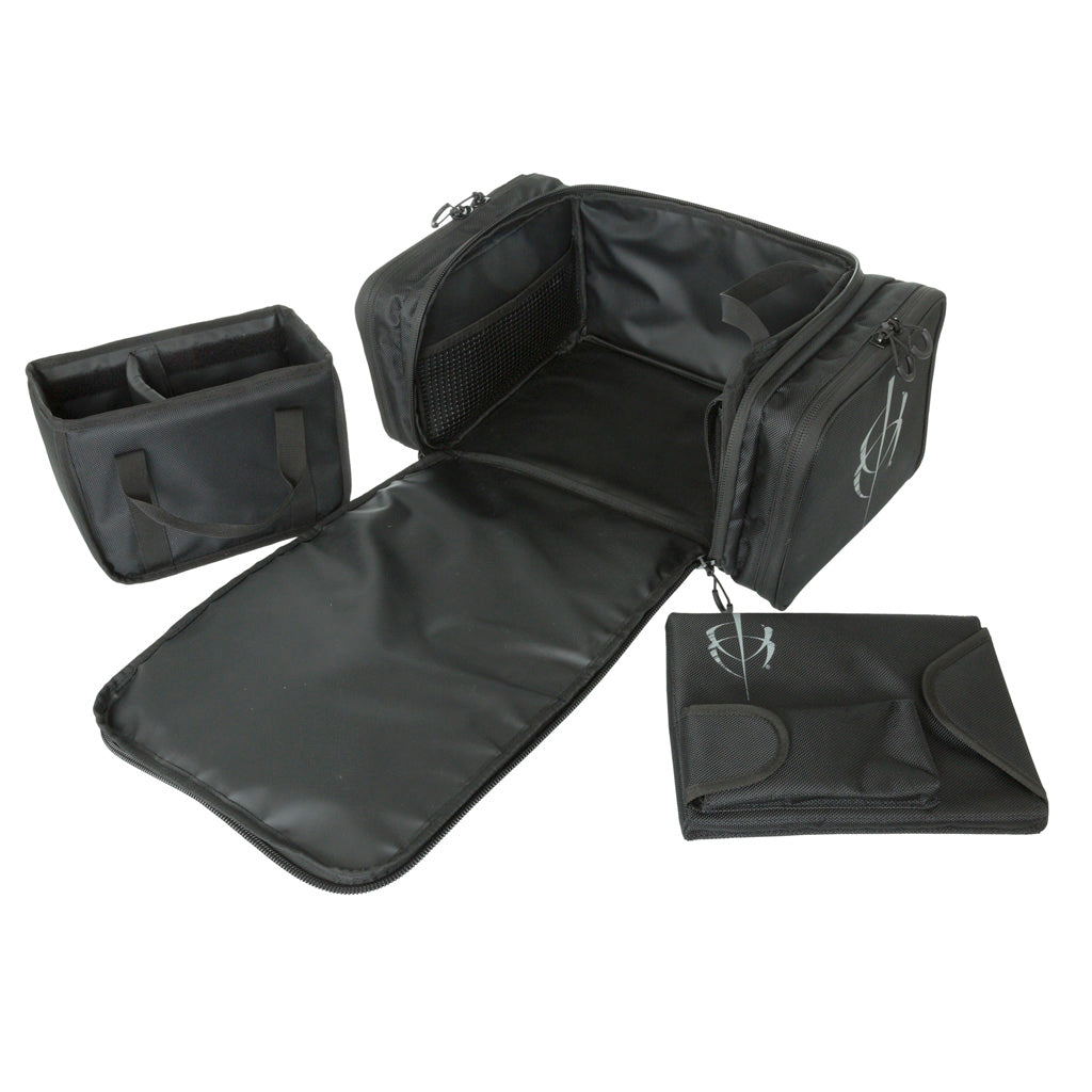BlackHeart Respondent Range Bag with Ammo Carrier &amp; Pistol Sleeve Black