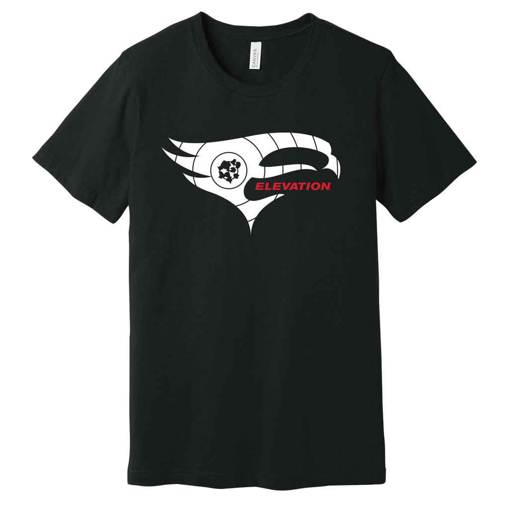 Elevation Target Tee Black XLarge