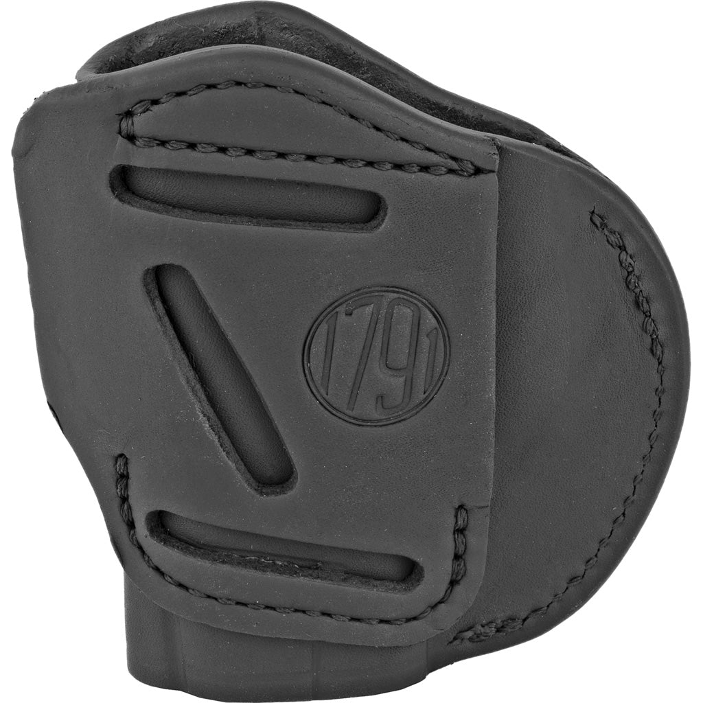 1791 Gunleather 4 Way IWB &amp; OWB Holster Size 1 Stealth Black Left Hand