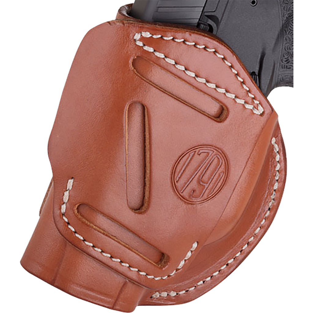 1791 Gunleather 4 Way IWB &amp; OWB Holster Size 3 Classic Brown Right Hand