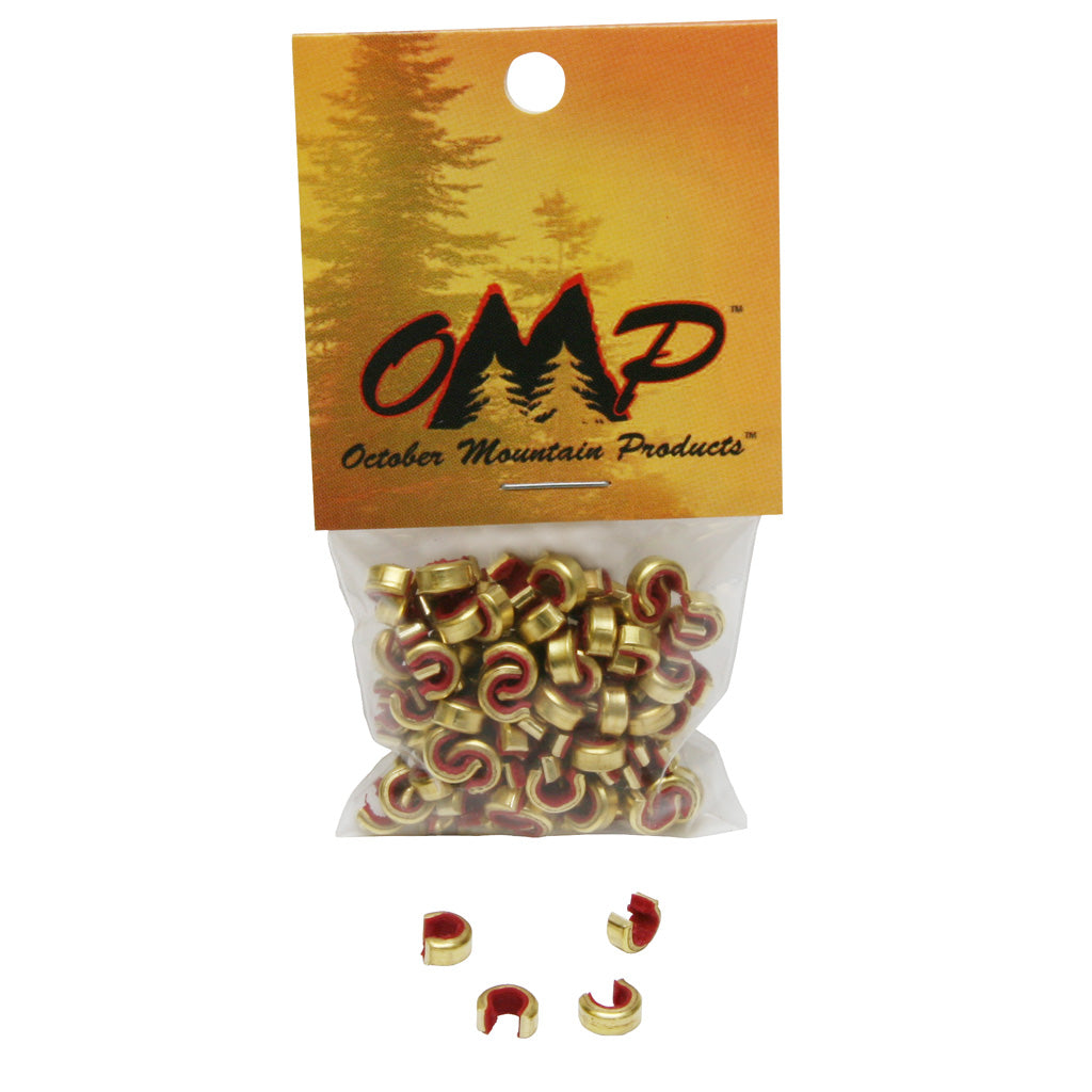 October Mountain XL Red Nock Sets - 100 Pack
