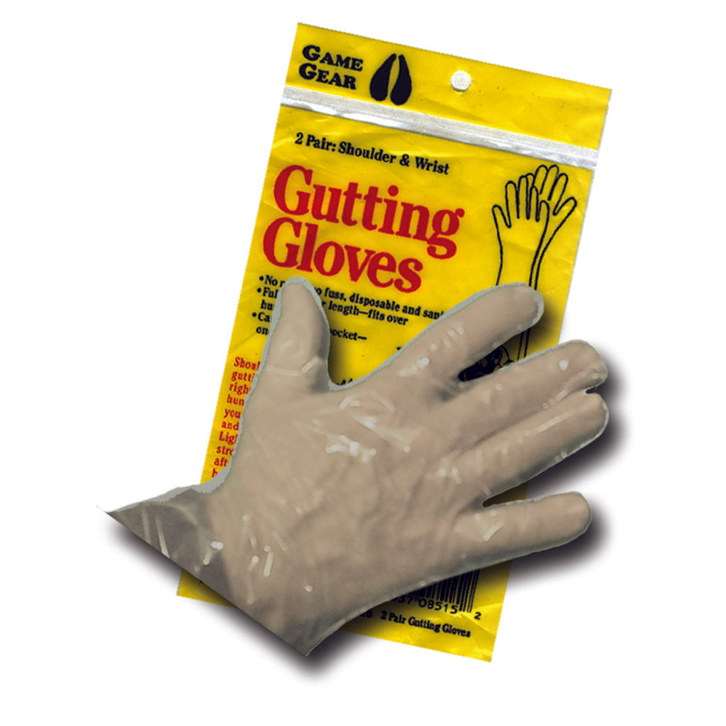 Pete Rickard Shoulder Length Gutting Gloves - Durable Poly Gloves for Safe Handling