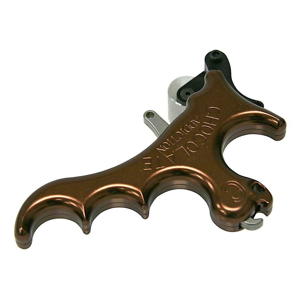 Carter Chocolate Addiction Release 4 Finger - Adjustable Archery Release