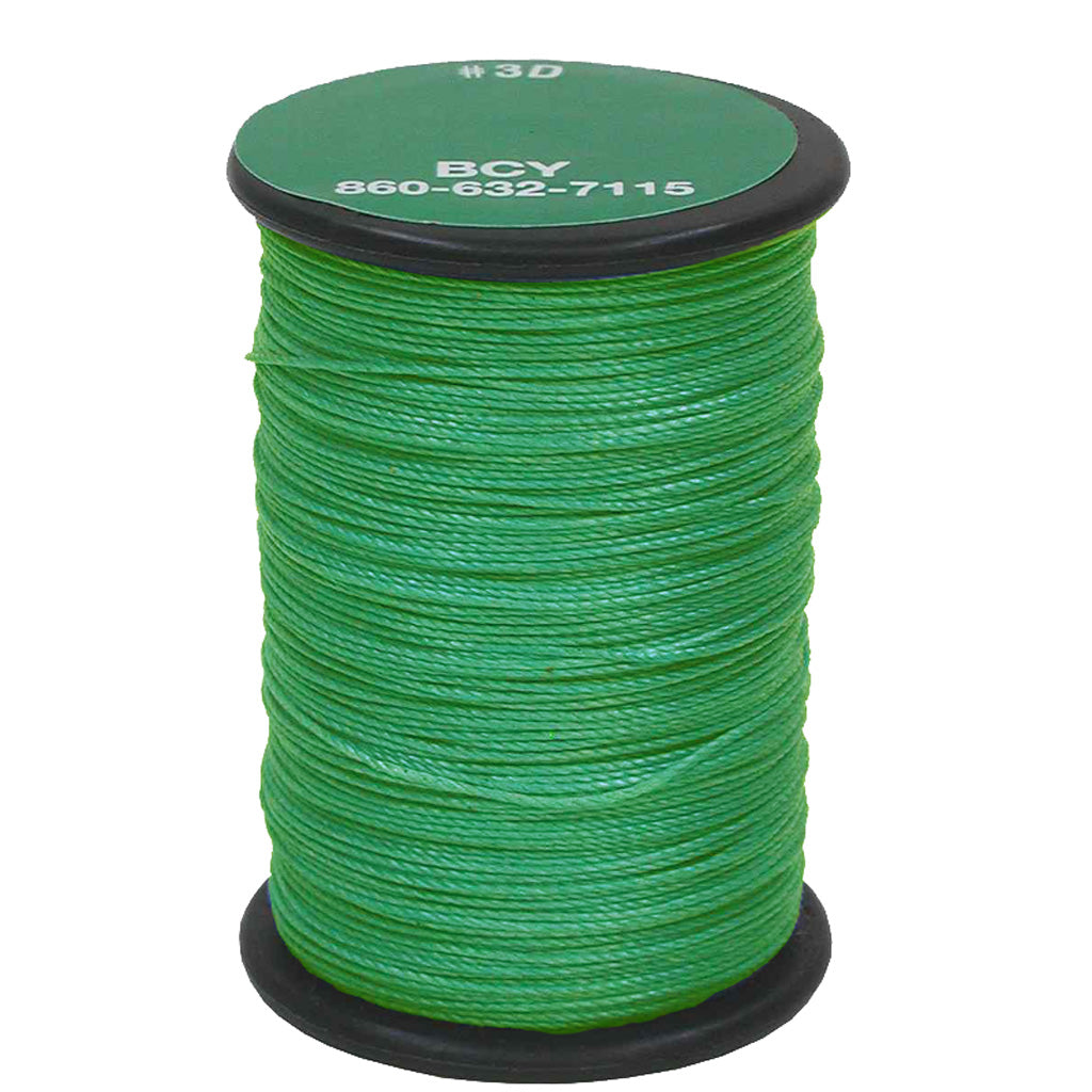 BCY 3D End Serving Green 120 Yards - Durable Dyneema Material