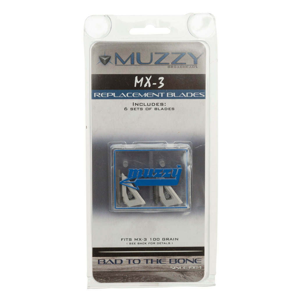 Muzzy MX-3 Replacement Blades 100 Gr - 9 Pack
