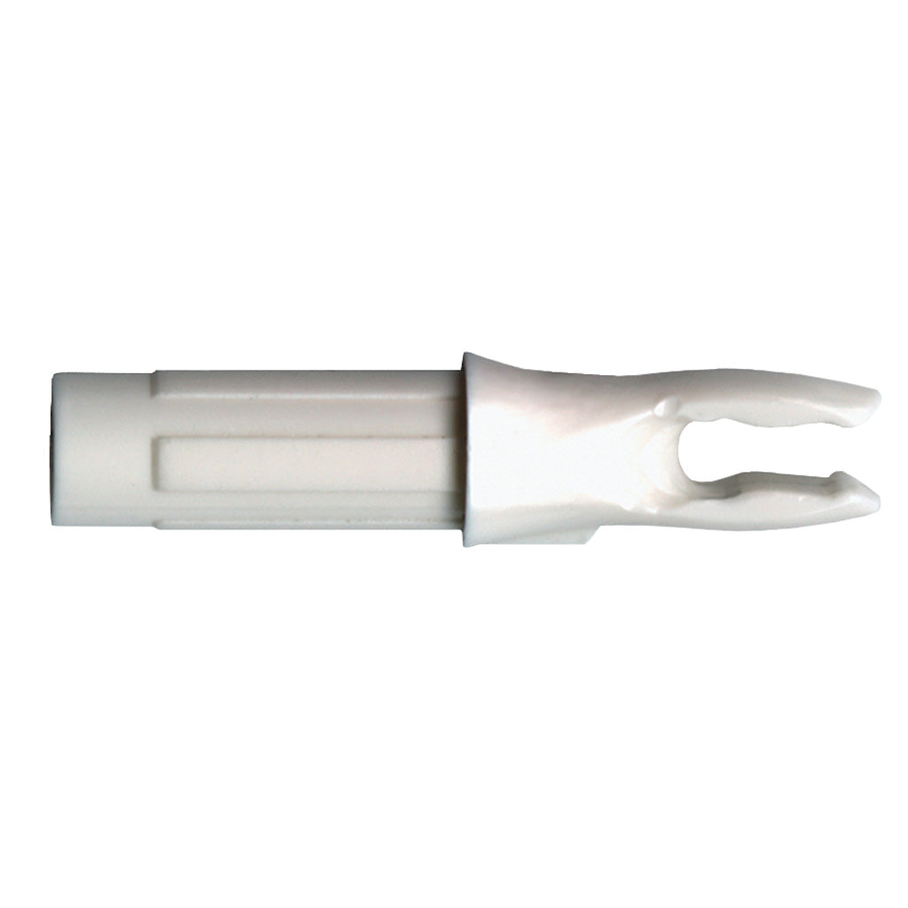 Bohning Blazer DoubleLock Nocks - White - 12 Pack