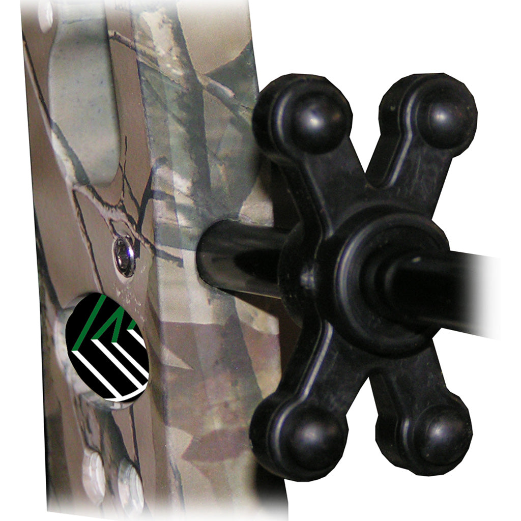Bow Jax Slim Jax Cable Rod Dampener - Black