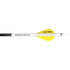NAP Quikfletch w/Twister Vanes White/Yellow 6 pk.