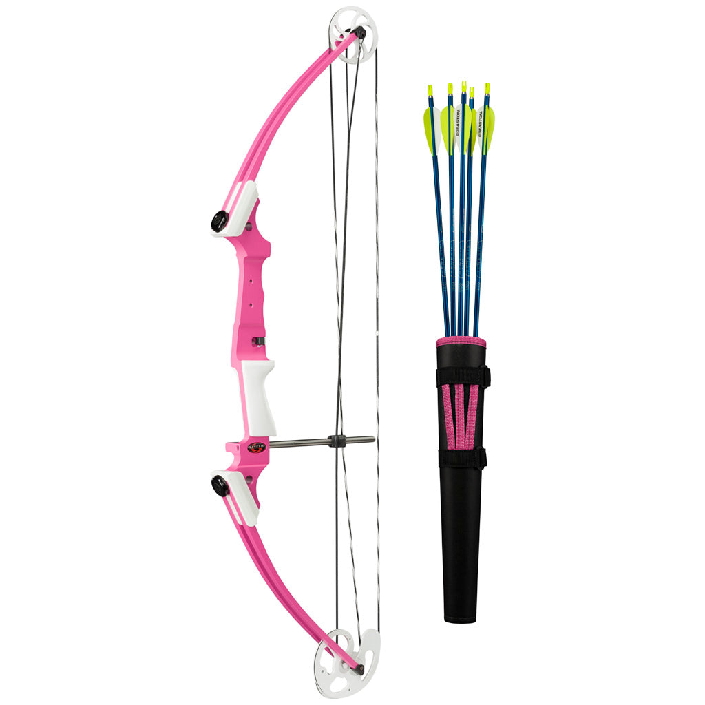 Genesis Bow Set Pink RH - Durable and Lightweight Archery Gear