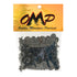 October Mountain Slotted Kisser Button Black 9/16 in. - 100 Pack