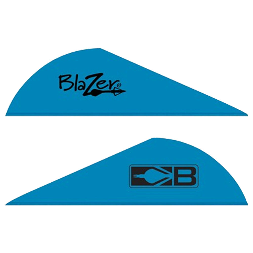 Bohning Blazer Vanes Satin Blue - 36 Pack