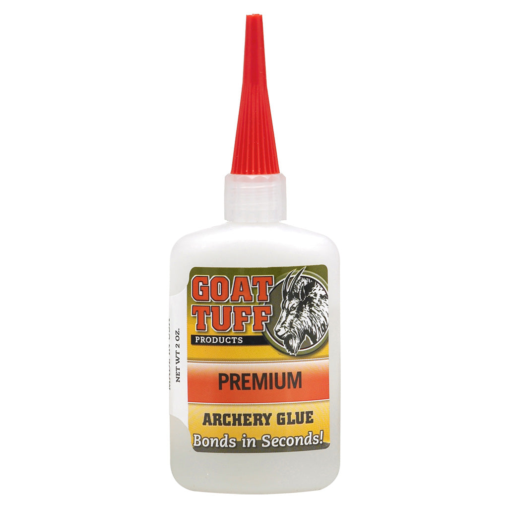 Goat Tuff Premium Grade Glue 2 oz. - Fast Drying and Long Lasting Adhesive